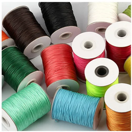 Восковая веревка из полиэстера 1 5 мм/160 м/рулон|Шнуры| |