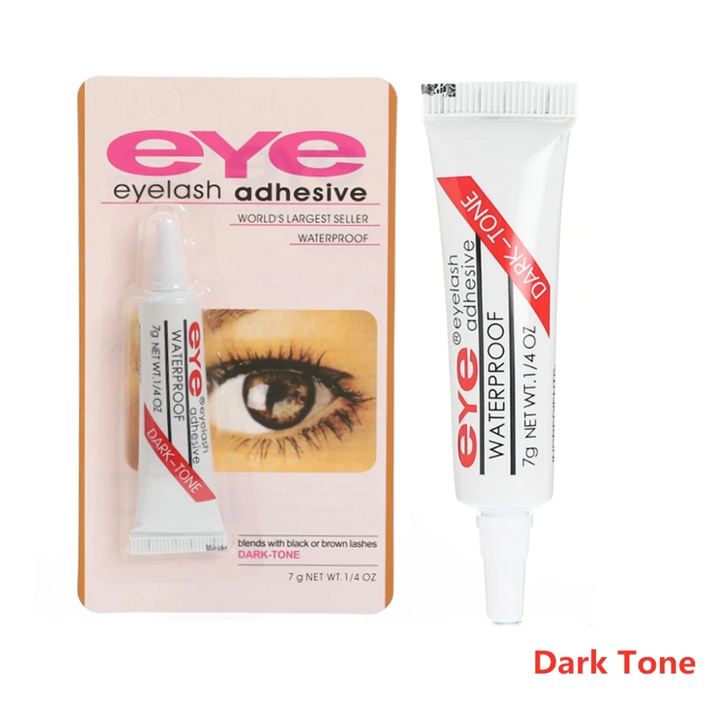 Dark tone 1 шт. Профессиональный Сильный Клей для ресниц клей для накладных ресниц прозрачный/Темный водонепроницаемый клей для ресниц Инструменты для наращивания ресниц TSLM2 - Цвет: Dark tone