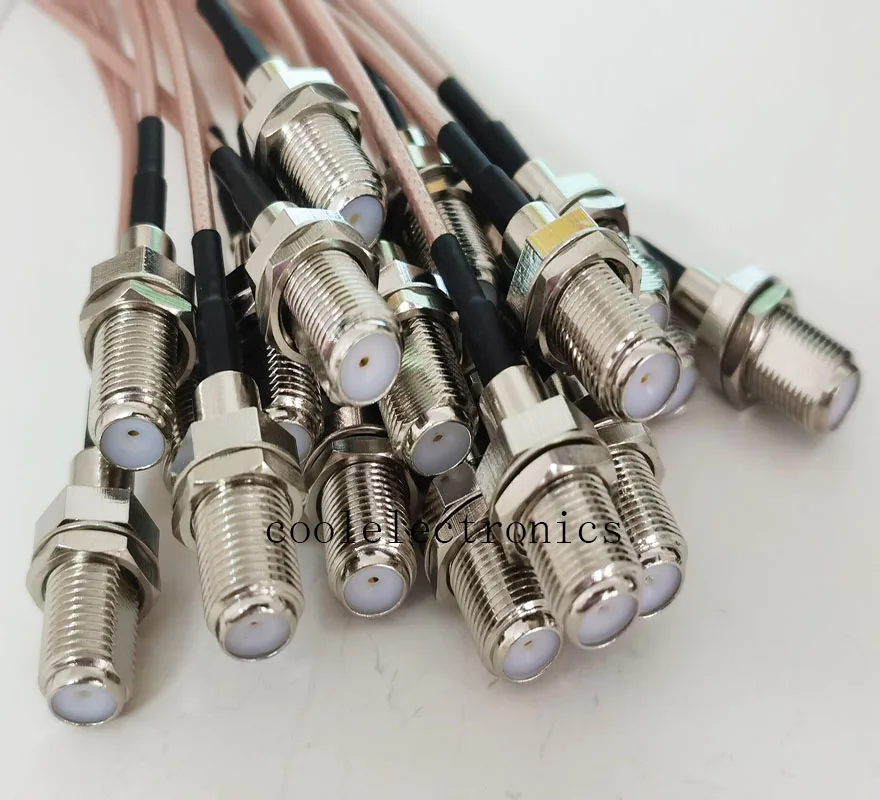 20 шт. Удлинительный Кабель адаптер со штекером SMA на Гнездо F RG316 30 см|jack jack|jack to