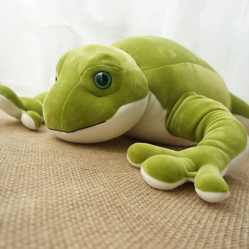 Dorimytrader Новая симпатичная мягкая 70cm большая животная игрушка лягушки 28 ''