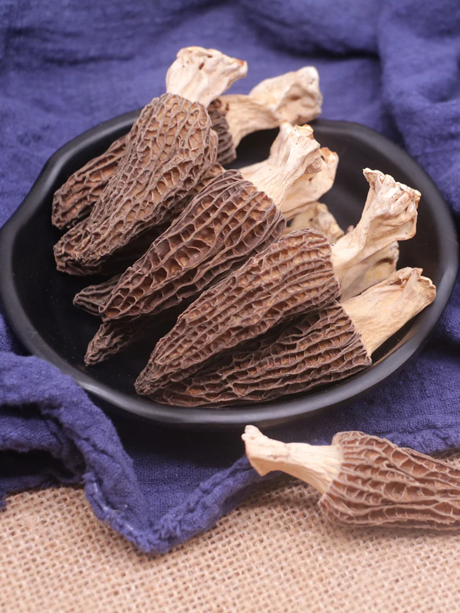 

Yunnan morchella dry specialty morels all-in fungus soup mushroom fungus mushroom fungus mushroom bag