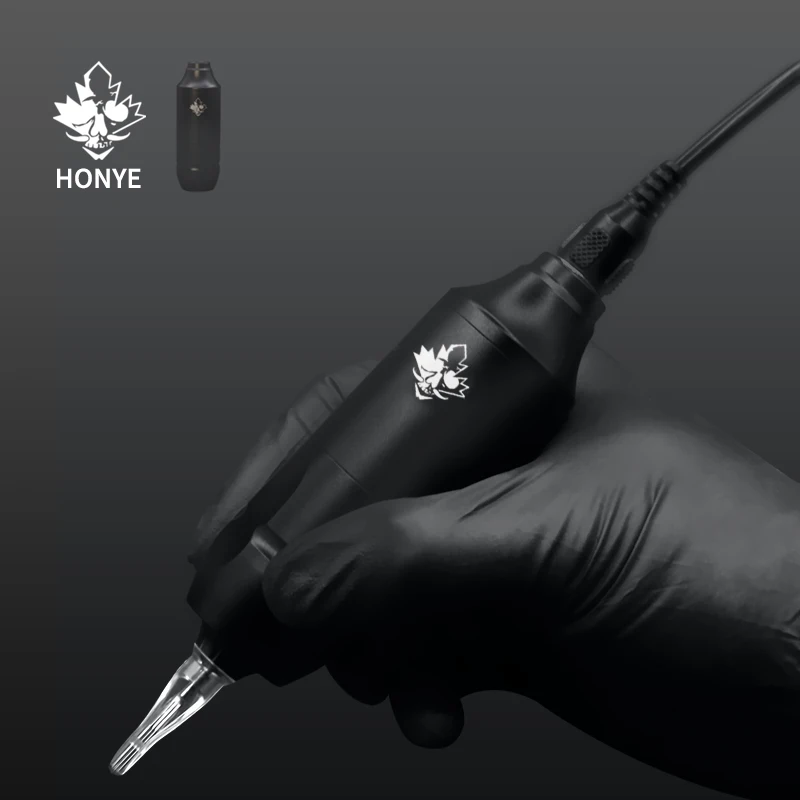 Новинка 2019 вращающаяся тату машинка Hongye с короткой ручкой JZ Machine Store регулируемый