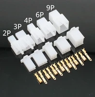 5set10setlot 2 8mm 1 9 pin automotive 2 8 electrical wire connector male female cable terminal plug kits motorcycle ebike car