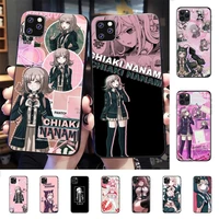 yndfcnb chiaki nanami danganronpa anime phone case for iphone 11 12 13 mini pro xs max 8 7 6 6s plus x 5s se 2020 xr cover