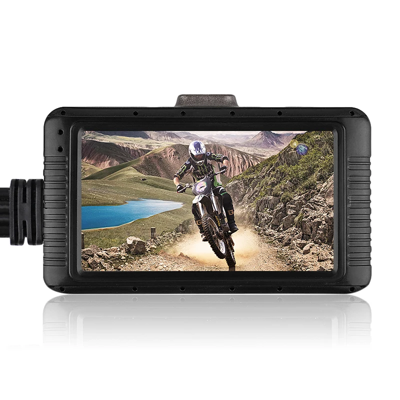 

Front & RearDual Lens View Camera Motorcycle DVR Driving Camcorder Full HD 1080P Camcorder Dashcam Motorcycle Night Vision