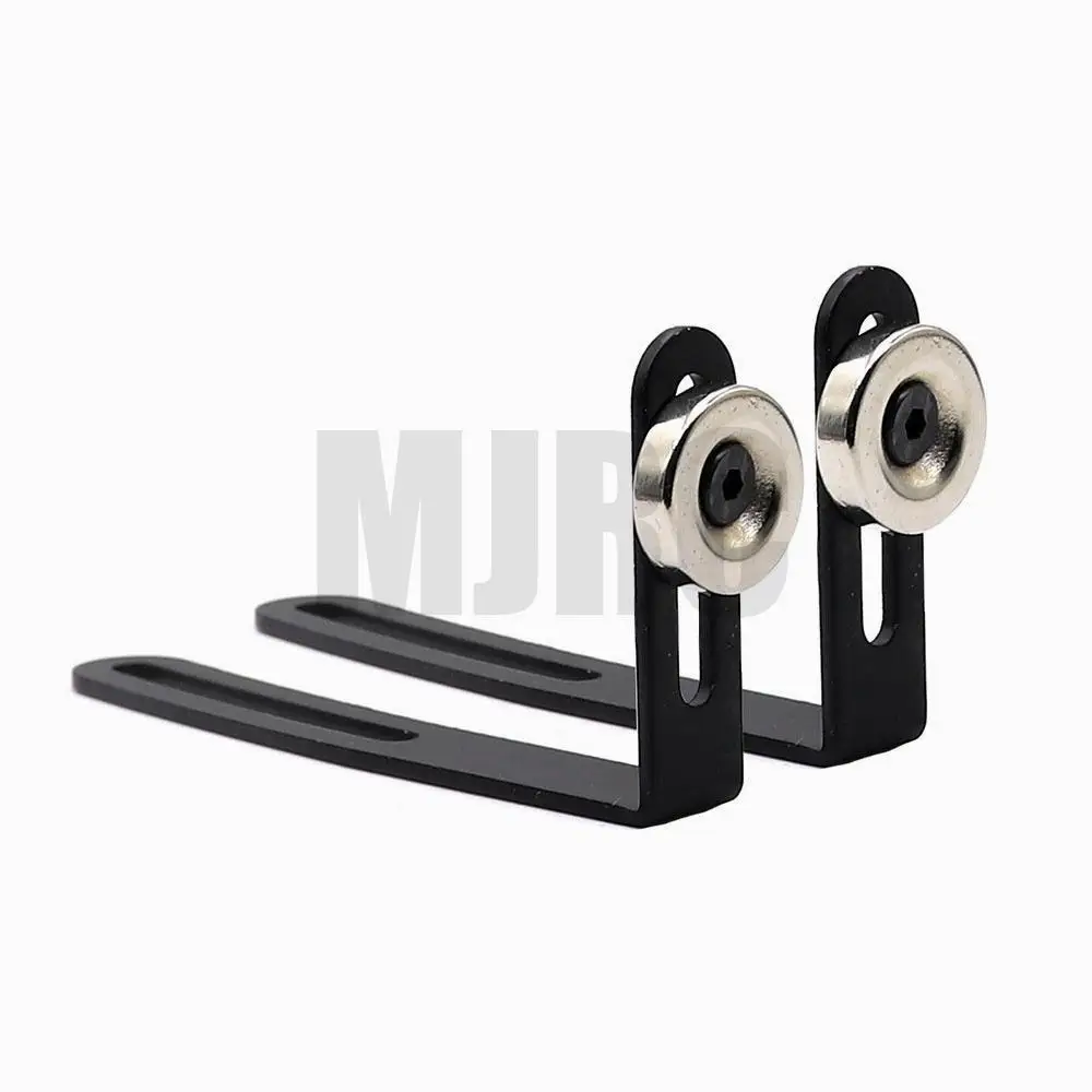 RC Car 4PCS Shell Body Mount Metal L-Bracket with Magnet for Trax Redcat Axial SCX10 II 90046/47 D90 1/10 RC Car Accessories enlarge