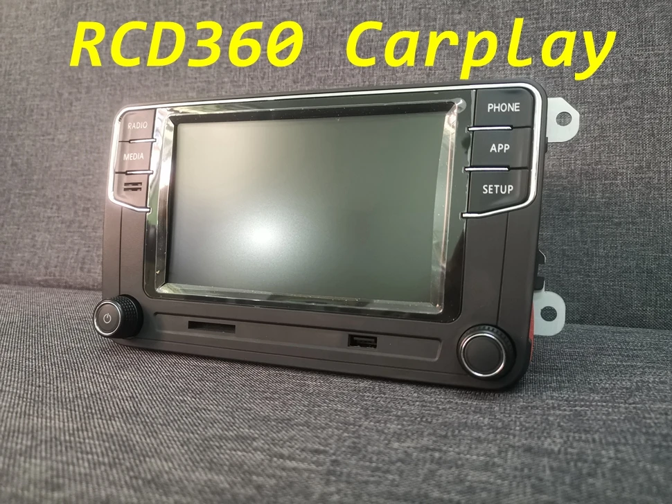 RCD330 RCD330G Plus Carplay MIB радио для автомагнитола VW Golf 5 6 Jetta MK5 MK6 CC Tiguan Passat B6 B7 поло touran 6RD035187B Mirrorlink 1 ГБ
