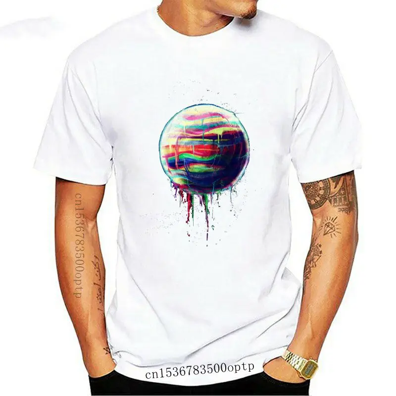 

New 2021 Men Casual Printed T shirt Deliquesce Short Sleeve T-shirts Tee Tops