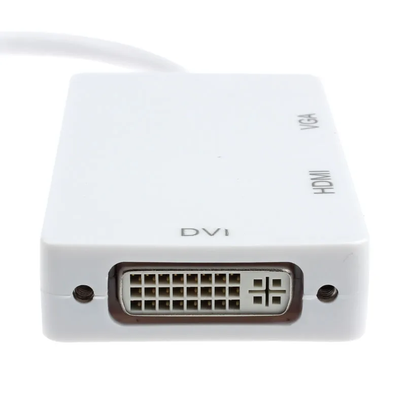 Адаптер с портом дисплея Thunderbolt на DVI VGA HDMI совместимый адаптер 3 в 1 для MacBook iMac