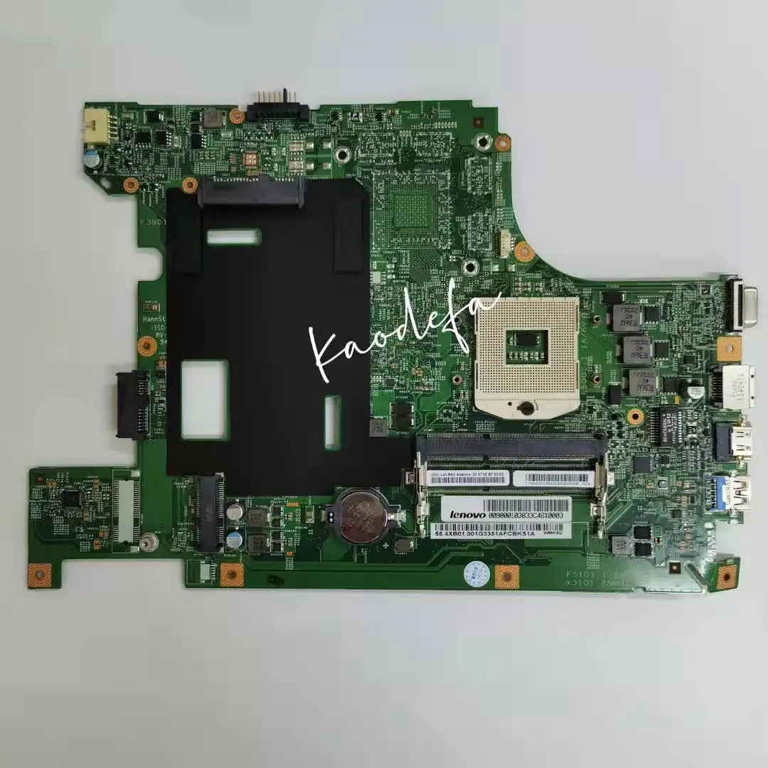 Материнская плата B590 для ноутбука Lenovo B580 материнская PGA989 HM70 100% оригинал тест ОК |