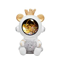 galaxy light rabbit childs gift for kids lamp star lights astronaut night light animal guardian lovely atmosphere table lamp