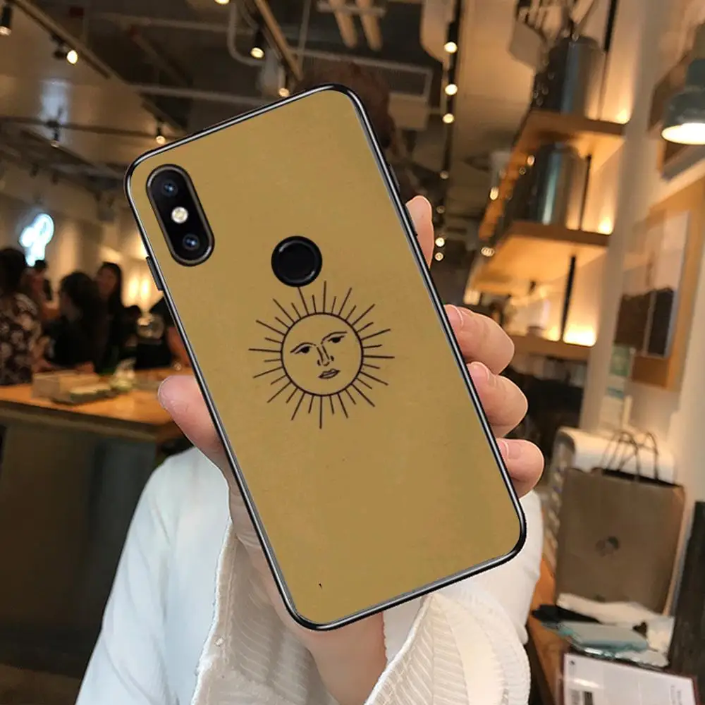 

Phone Case For xiaomi M2 C3 X3 F2 Lite NFC 6 5 x Poco k30 Pro Anime Black Cover Silicone Back Pretty personality unique