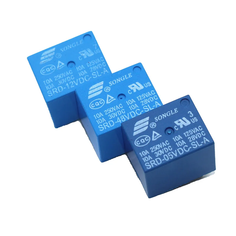 10 шт. реле 4pin T73 5 В 12 24 48 А 250 в А|Реле| |