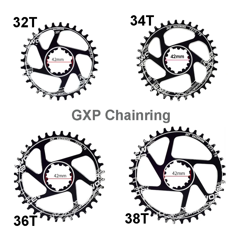 RACEWORK система велосипеда 170 мм MTB GXP шатун с цепным кольцом 32T 34T 36T 38T w/Нижний Кронштейн для SRAM XX1 XO1 X1 GX XO X9