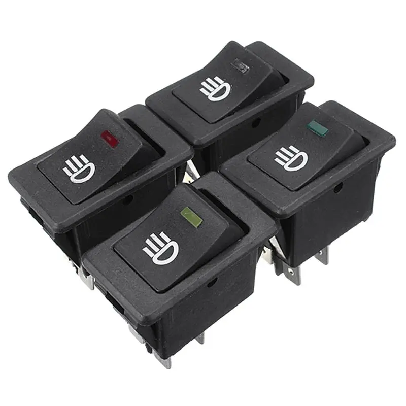 4X 12V 35A автомобиль грузовик лодка туман светильник кулисный переключатель &amp 1x