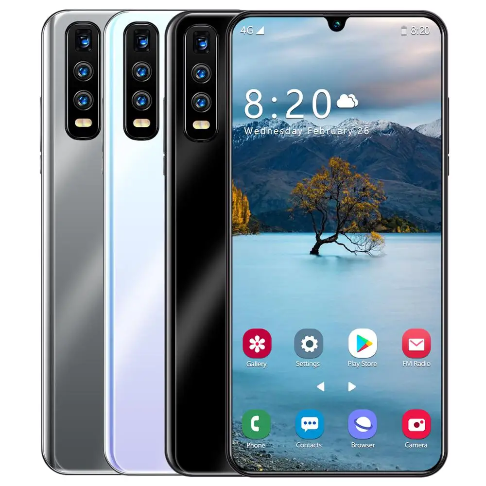 

X3 Pro Smartphone 6.7 inch Android 8GB 256GB Celulares HD unlocked Telephone 4G 5G Global Version Mobile phones Cell Phone