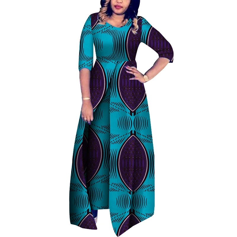 

Customize African Women Clothes Jumpsuit Bodysuit Women Clothing KG688