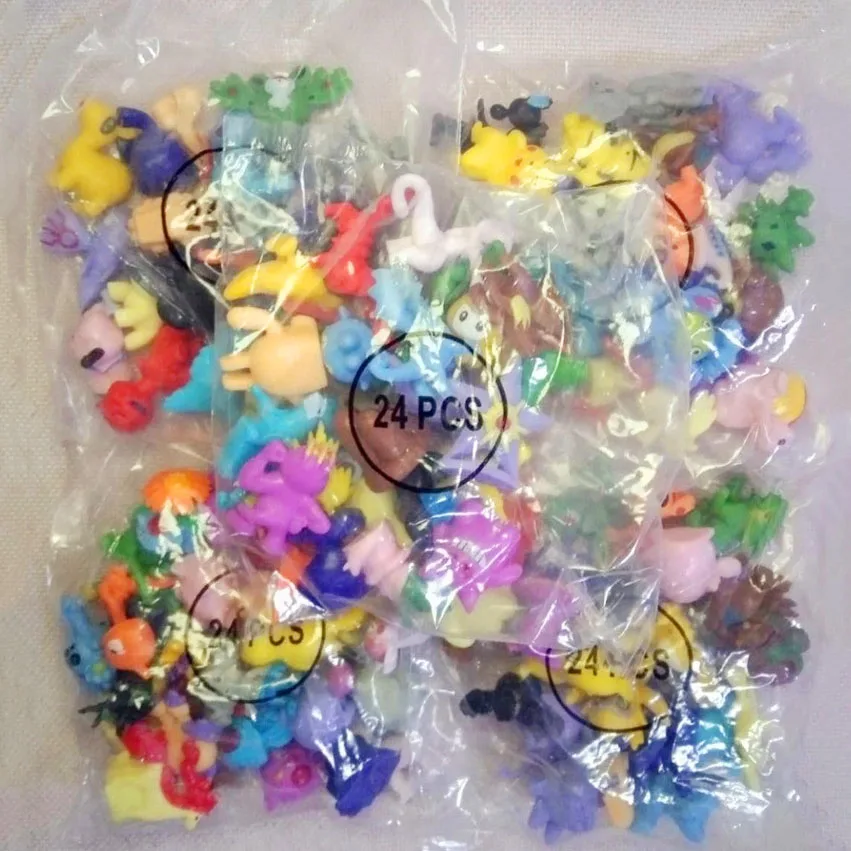 Экшн-кукла Покемон 2-3 см мини-модель Пикачу венузавр Коллекционные Подарочные