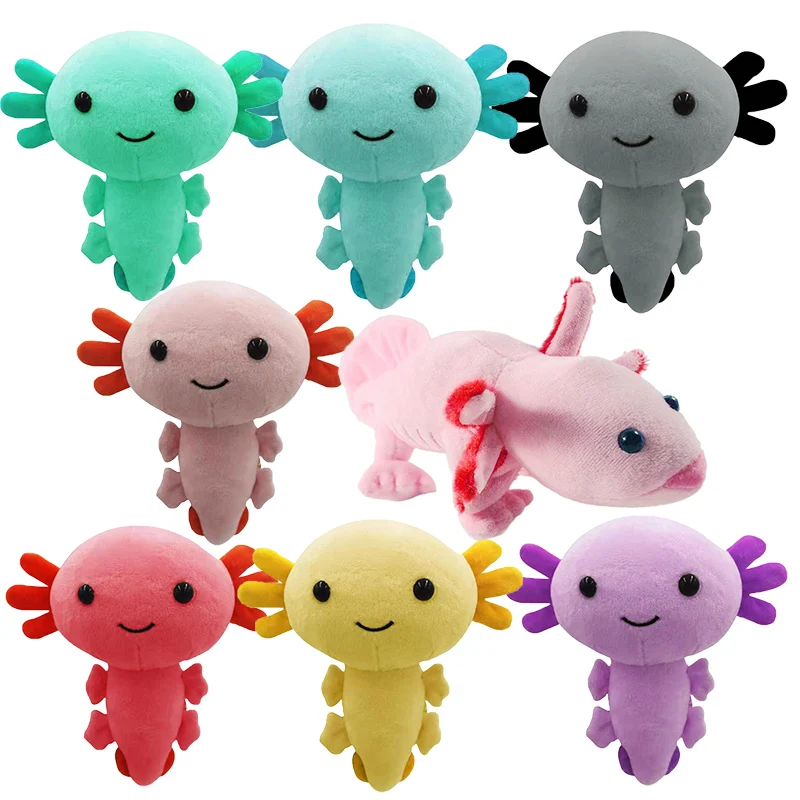 

Плюшевая игрушка Kawaii Axolotl, 20/30 см, мультяшное милое животное, мягкая плюшевая кукла для детей, день рождения