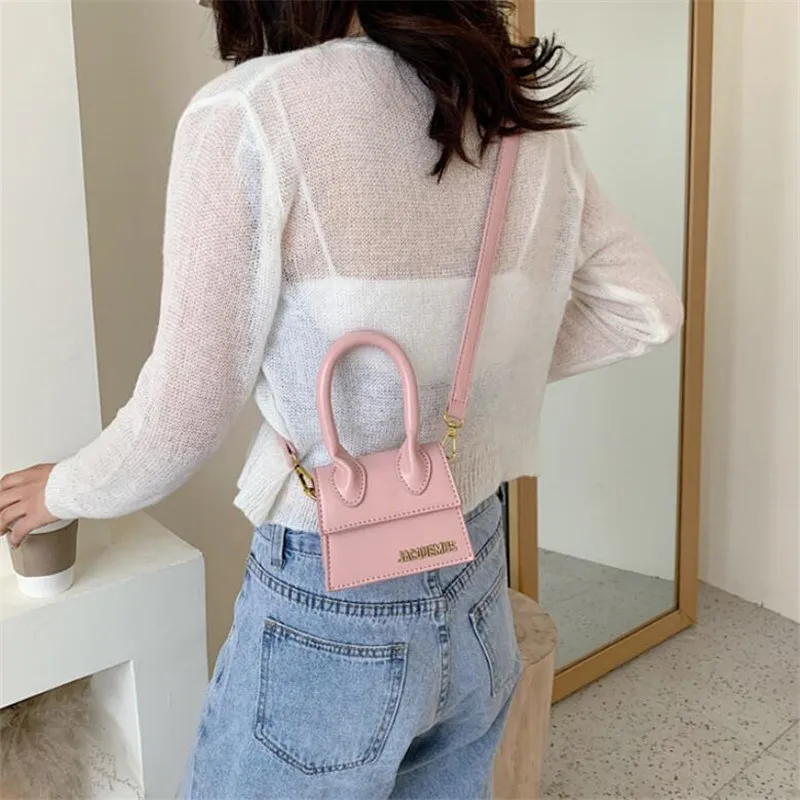 

Jacquemus Shoulder Bag Crossbody Bags For Women Shopper Handbags Leather Clutch Purse Tote Luxury Designer Sac De Luxe Femme