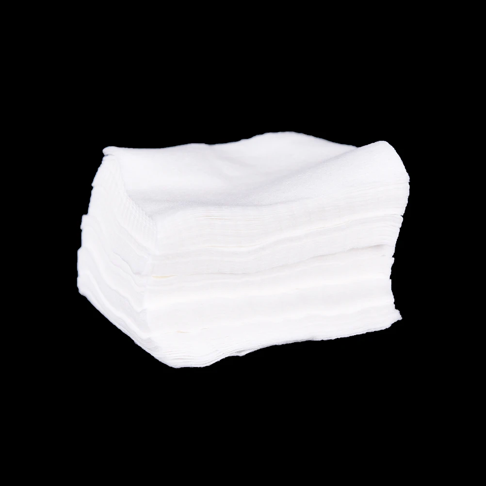 Limited 100pcs/pack Make Up Remover Cotton 7cm*6cm White Nail Art Wipes Uv Gel Polish Remover Cleaner Wipe Cotton Lint