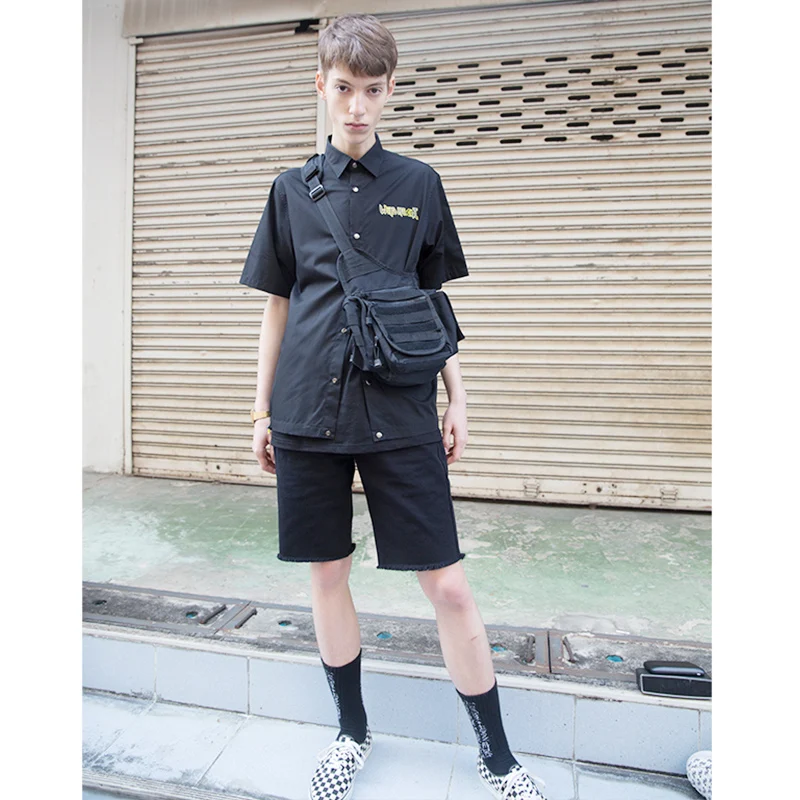 VIISHOW новые мужские шорты брендовые летние джинсовые модные дизайнерские