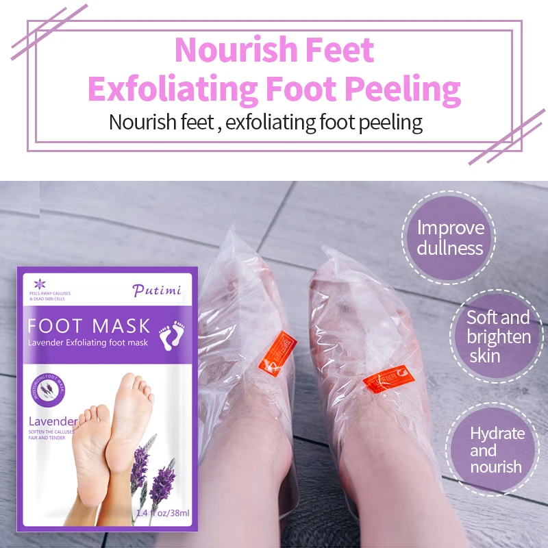 1 упаковка = 2 шт. отшелушивающие носки для педикюра| |