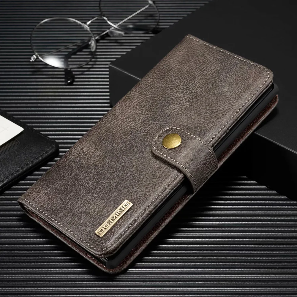 Чехол бумажник из натуральной кожи для Samsung Galaxy Note 10 Plus Pro 5G 8 9|Бамперы| |