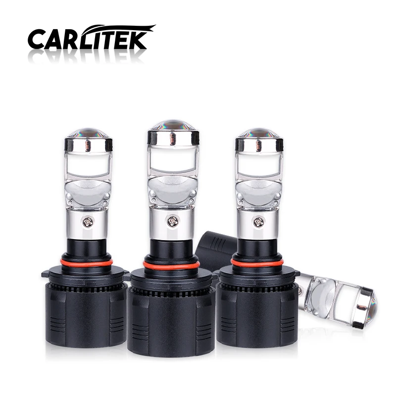 Светодиодные мини проекторы Carlitek H4 автомобильные фары ближнего/дальнего света H7