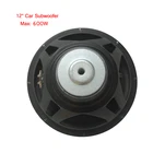 Сабвуфер-динамик 12 дюймов 600 Вт макс. 4 Ом 150 Вт среднеквадратичный громкоговоритель высококлассный Черный автомобильный динамик с пенопластовым краем