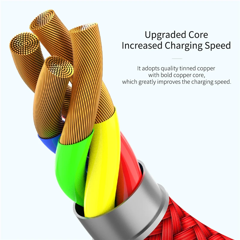 ROCK 5A usb type-C кабель для huawei mate 20 Pro Honor 10 USB Sync Quick 3 0 Шнур зарядное устройство телефона