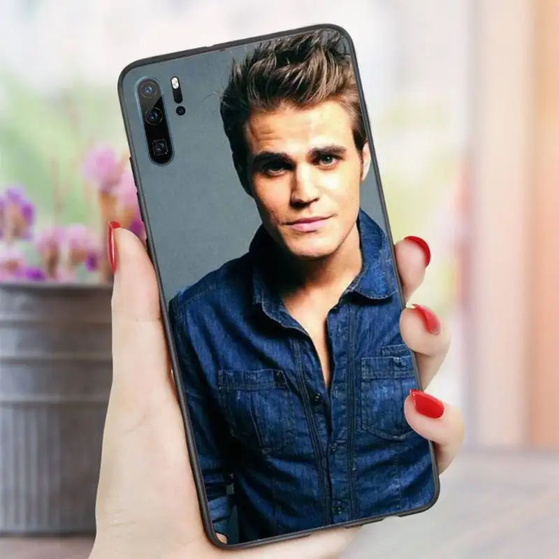 

The Vampire Diaries Paul Wesley Phone Case For Huawei honor Mate P 10 20 30 40 i 9 8 pro x Lite smart 2019 nova 5t
