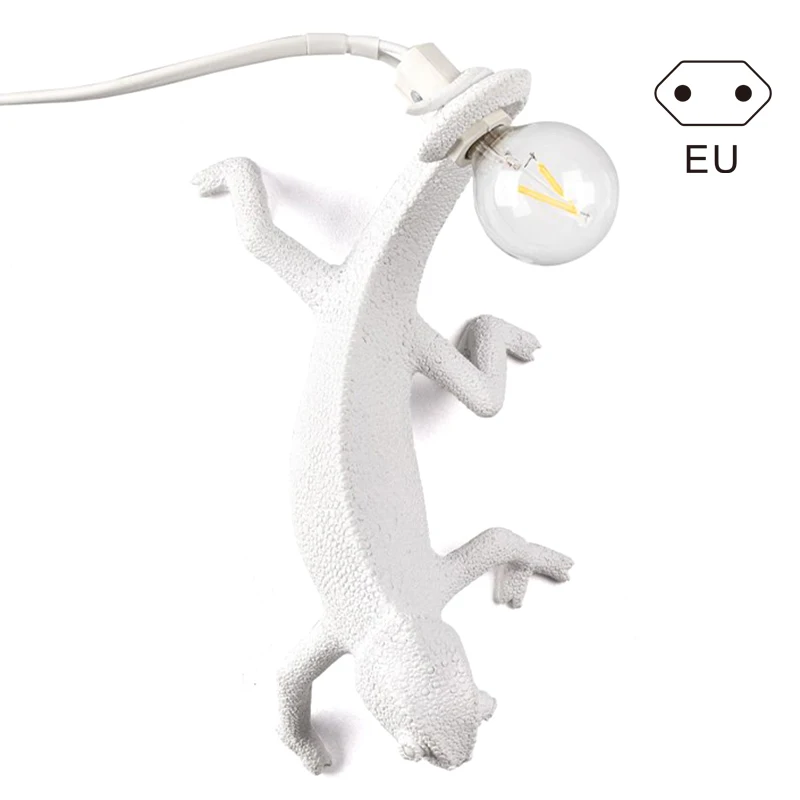 

Chameleon Lamp Bedroom Resin Chameleon Desk Lamp Bedside Light Wall Sconce Hogard