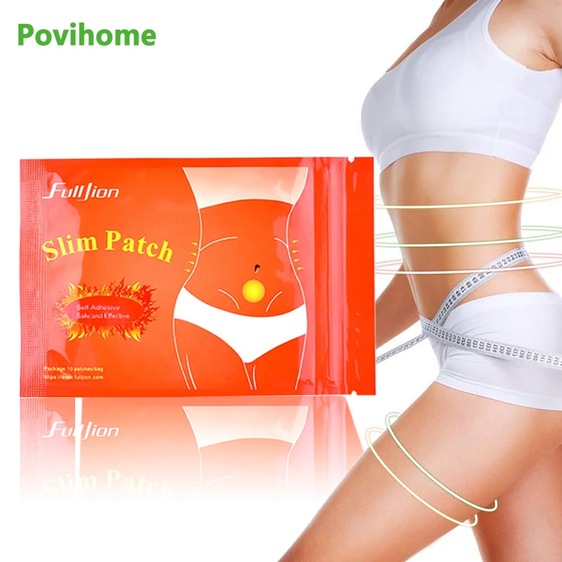 50 шт. пластырь для похудения пупок|Товары похудения| |