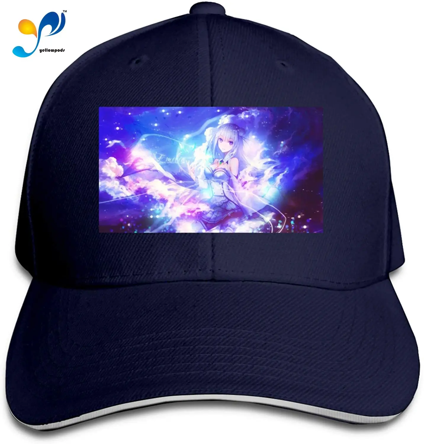 Бейсболка Re Ze Ro в стиле сэндвич с регулируемым размером|Мужские бейсболки| |