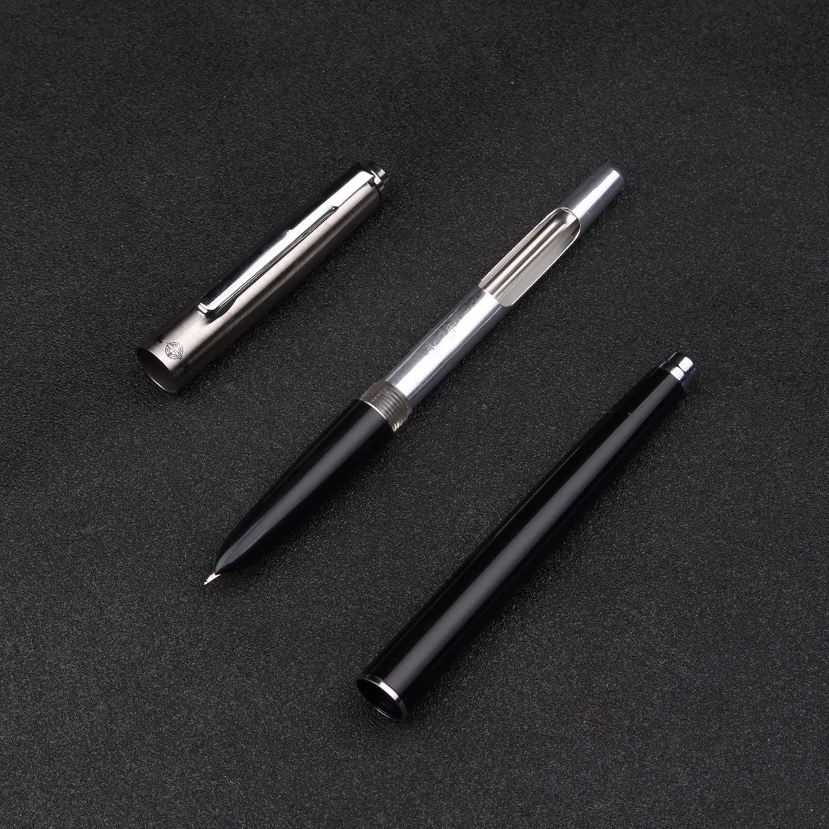 Металлическая перьевая ручка без коробки для карандашей роскошные школьные