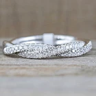 Женские обручальные кольца CAOSHI, обручальные кольца с блестящим цирконием, модные кольца на палец