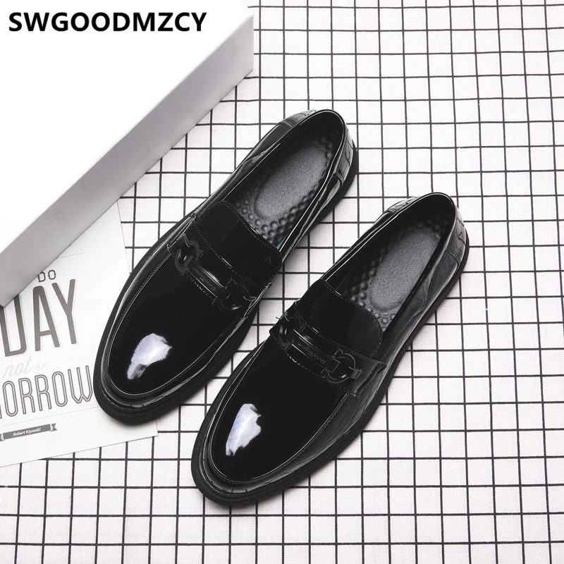 Туфли мужские парадные классические лоферы итальянские бренды свадебные туфли