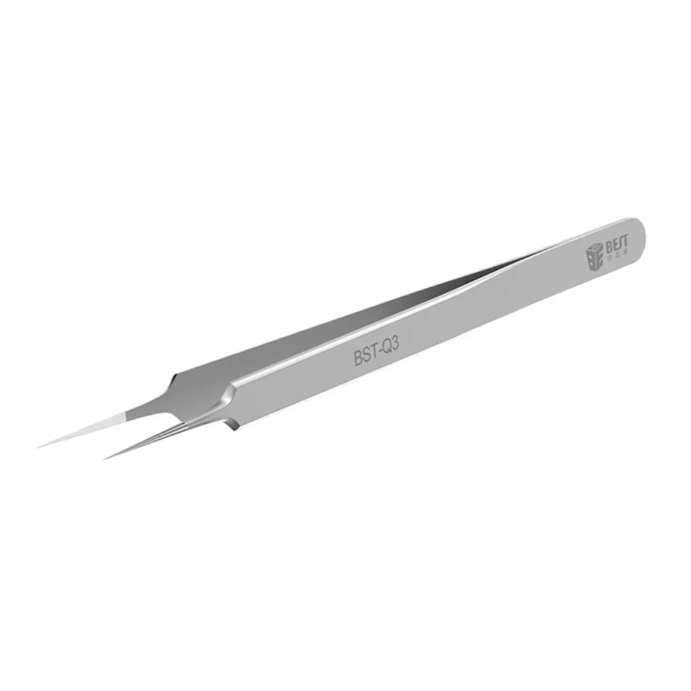 

Super Fine Straight Maintenance Tool High Precision Hardware Labwares Main Board Pointed Fingerprint Tweezer Stainless Steel