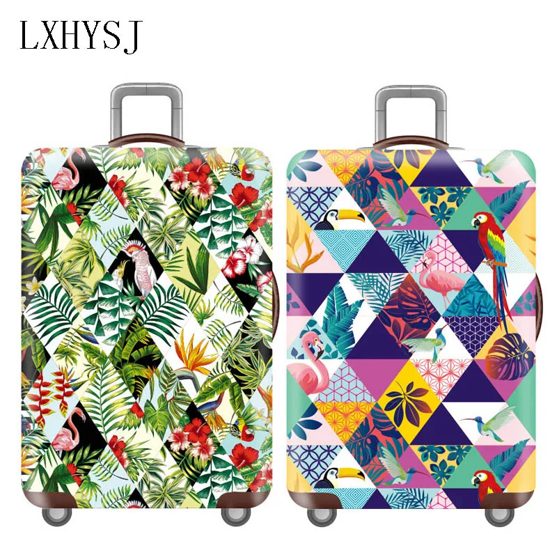 

Geometric Thicker Luggage Cover Elasticity Travel Suitcase Protective Cover For 18-32 inch Suitcase Case Travel accessories New
