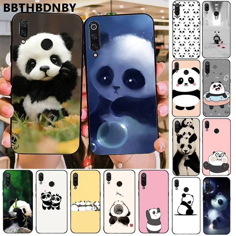 Чехол для телефона с изображением панды Красочный милый чехол Xiaomi 8 9 se Redmi 6 6pro 6A 4X7
