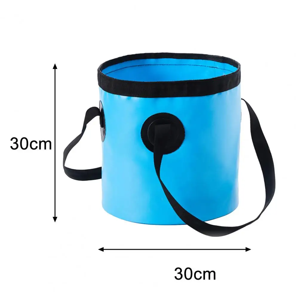 

10L/20L Bucket Folding Waterproof PU Camping Water Storage Container for Travel camping