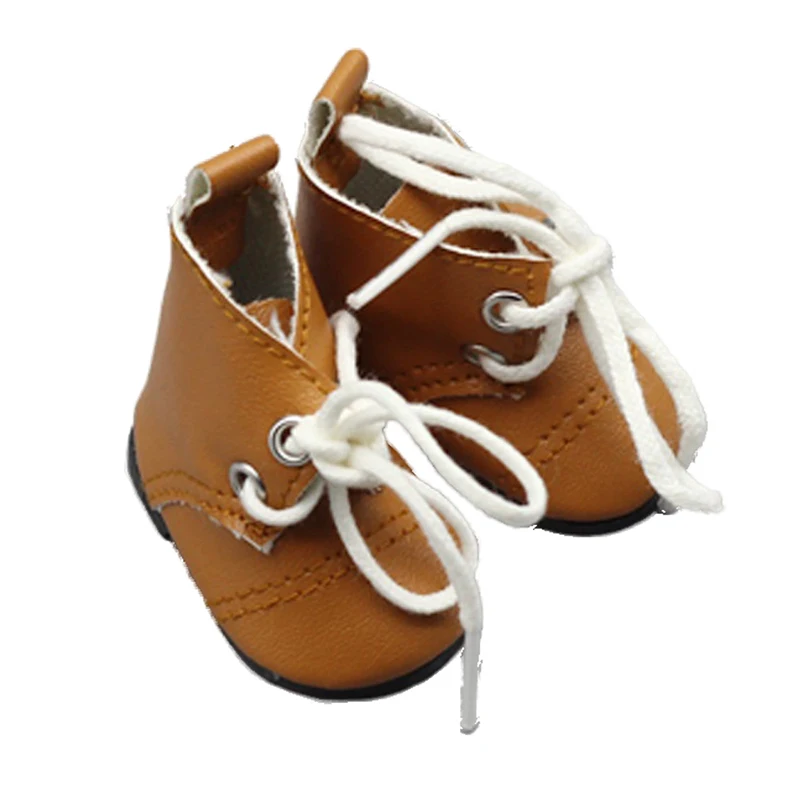 khaki doll boots 5 см парусиновая обувь для 1/6 BJD кукла модная мини обувь для куклы для России DIY кукла ручной работы аксессуары - Цвет: khaki doll boots