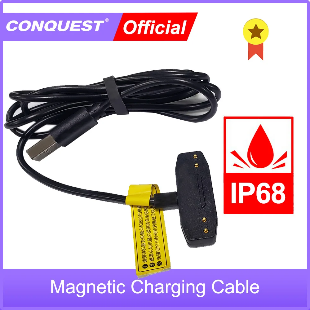 Оригинальный магнитный кабель для CONQUEST S12Pro/S16 /S18/S19 быстрая зарядка надежного