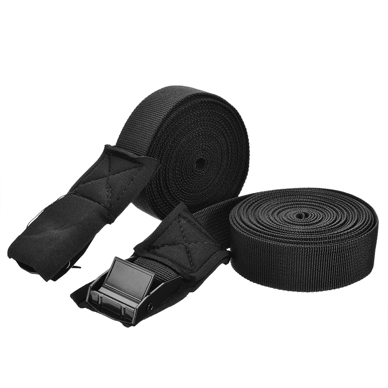 1 пара многофункциональных высокопрочных натяжных ремней на крышу автомобиля