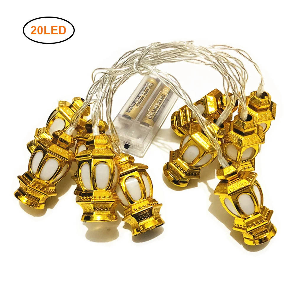 

LED Muslim Ramadan String Light Eid Lanterns String Light LED Fairy Lamp Ideal Decorative Lamp With Romantic Atmosphere Durable