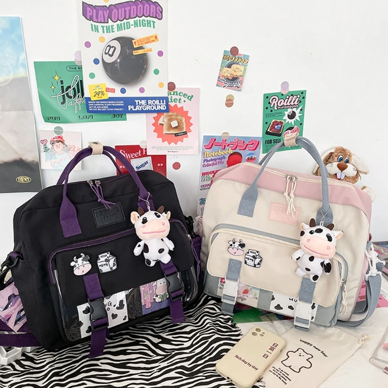 

Women Multifunctional Backpack Portable Travel Bag Student Small Schoolbag 20CA