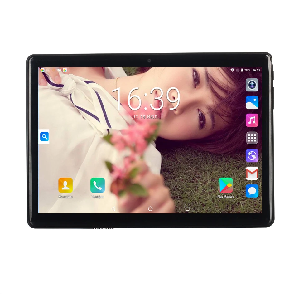 BDF 10 дюймов SEAN Android 9,0 Deca Core 6 ГБ/128 ГБ 1920*1200 2.5D ips экран планшет wifi SIM 4G LTE фаблет