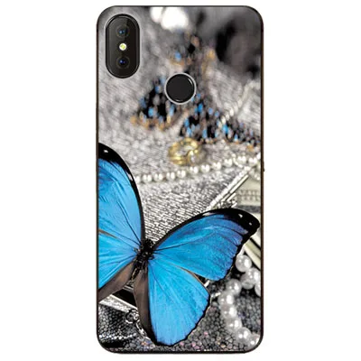 Силиконовый ТПУ чехол с милым рисунком Для Doogee X70 Мягкий защитный полным