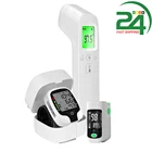 Пальцевой Пульсоксиметр насыщение крови кислородом Монитор артериального давления инфракрасный термометр датчик температуры тела